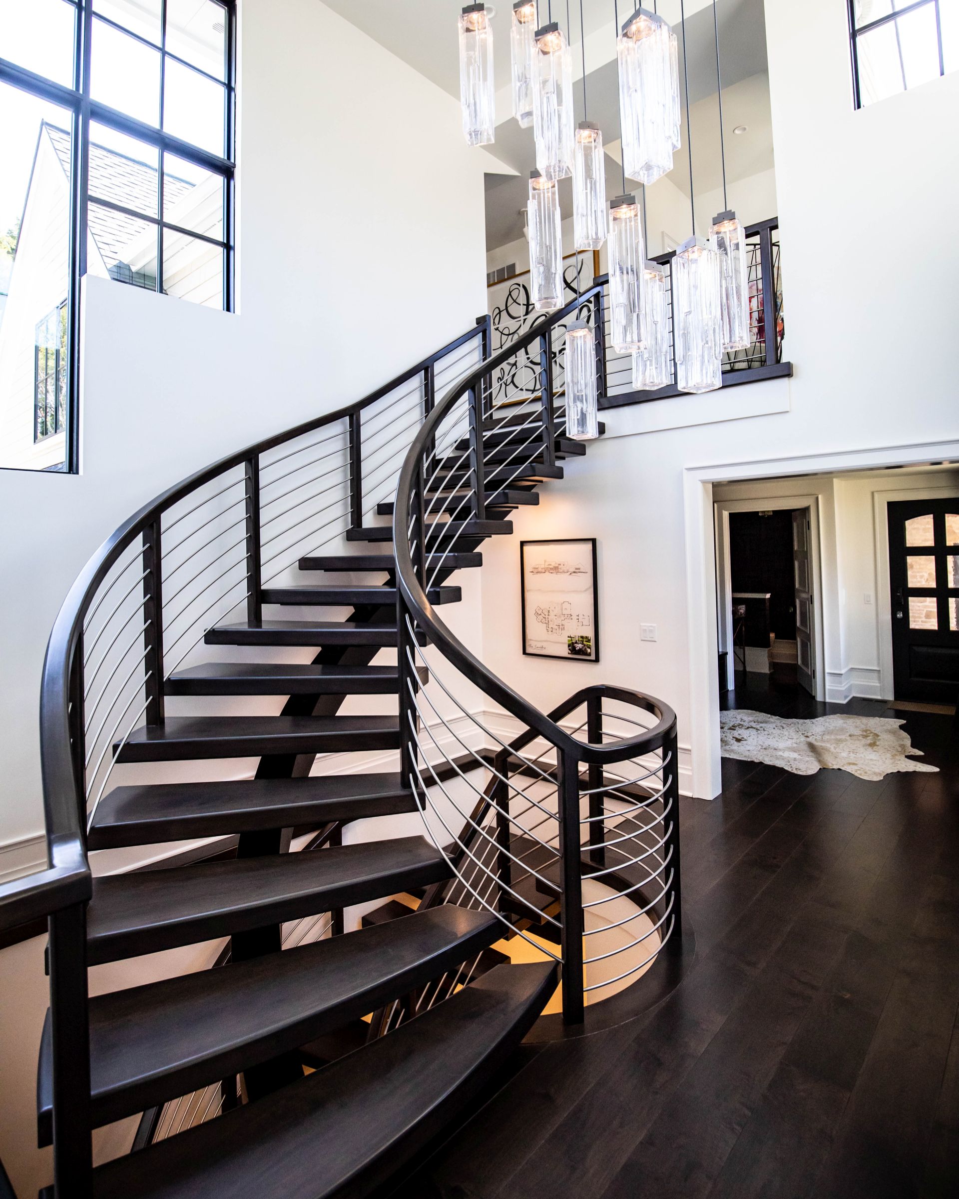 12 - Best Curved Stairway-Modern