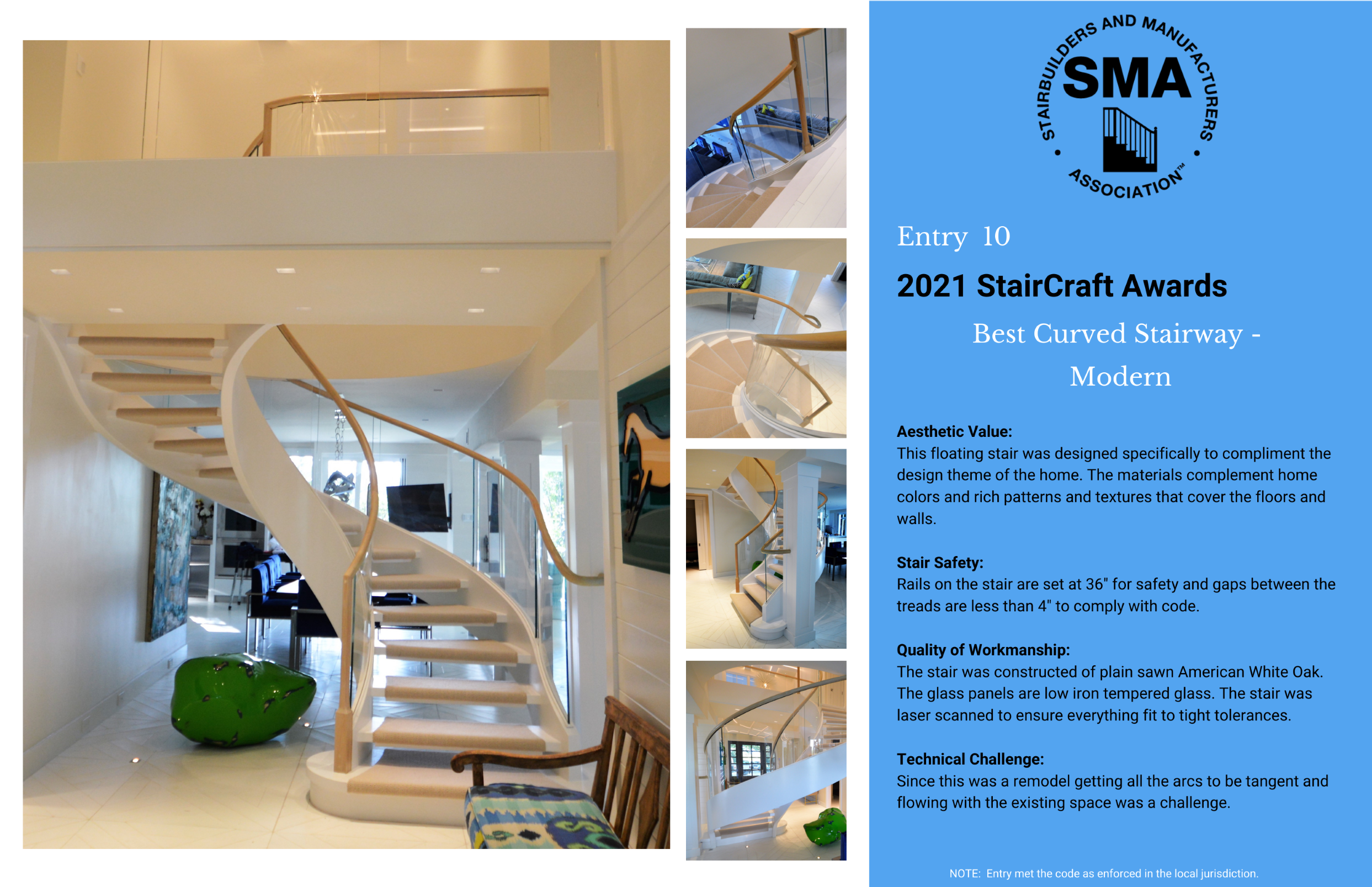 2021 StairCraft Awards Entry 10