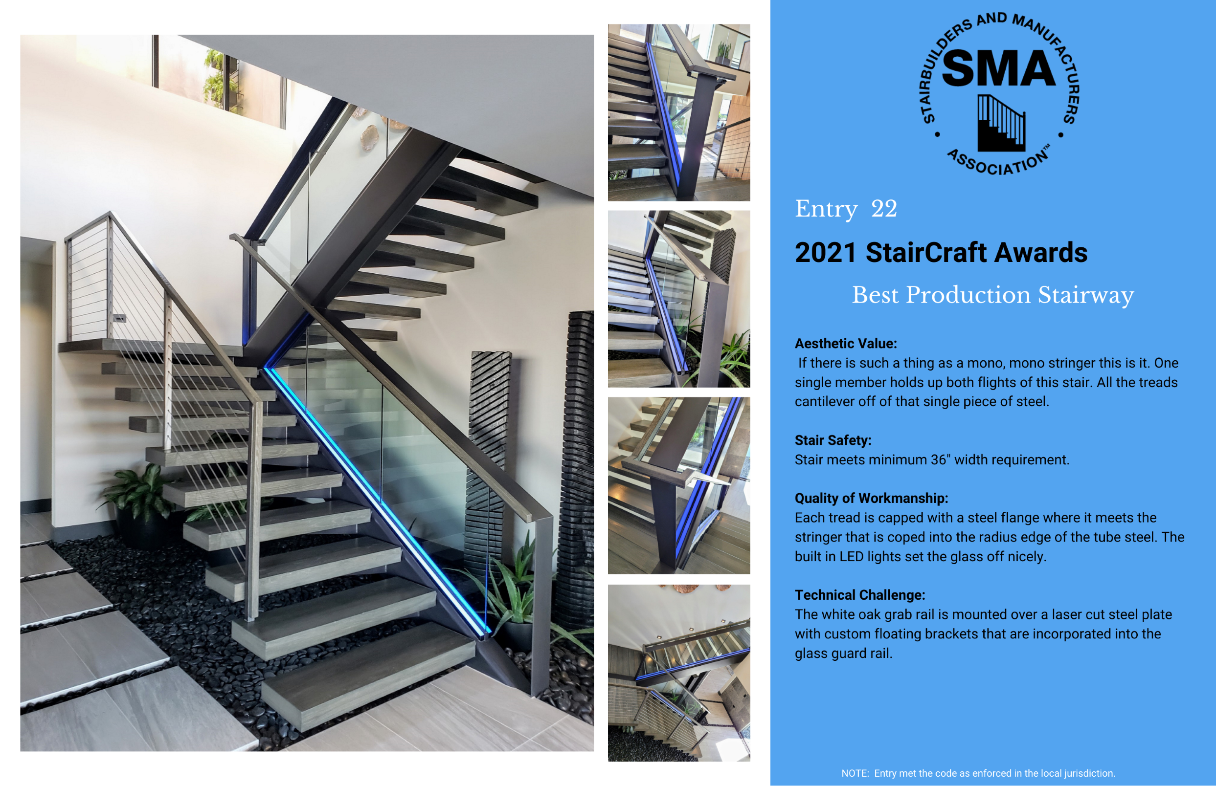 2021 StairCraft Awards Entry 22