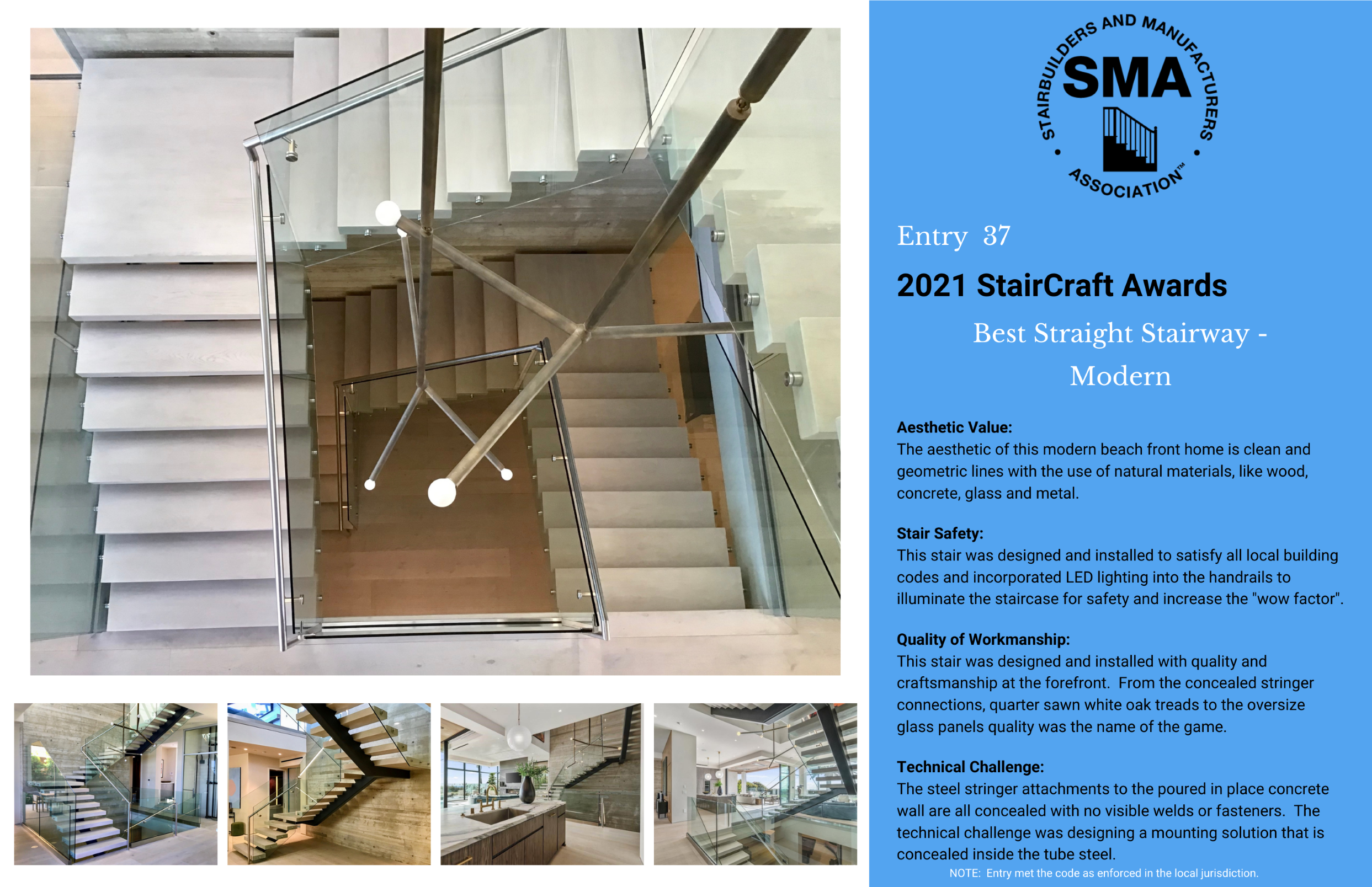 2021 StairCraft Awards Entry 37